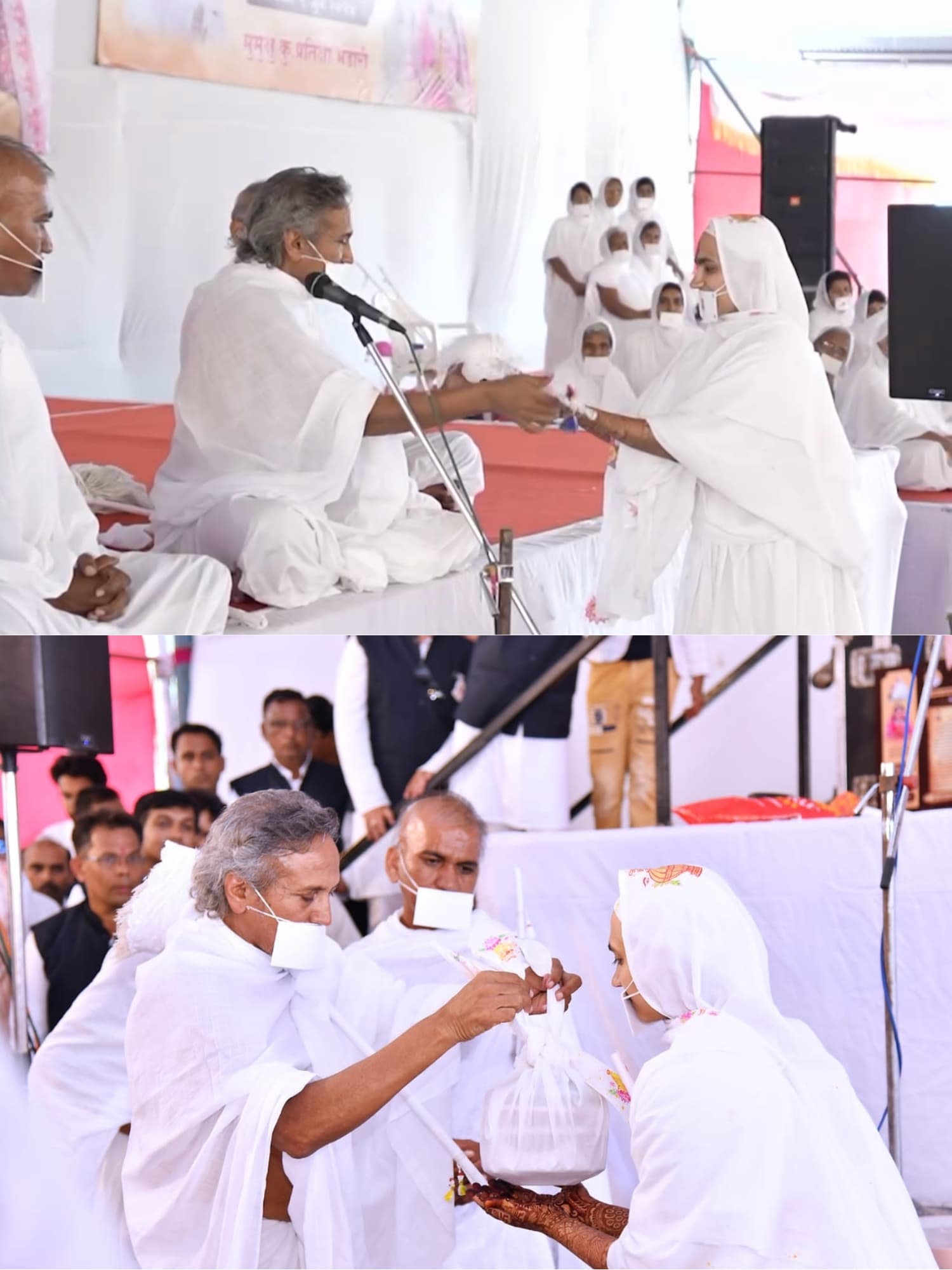 Arham Vijja Trainer Ascends as a Jain Sadhvi